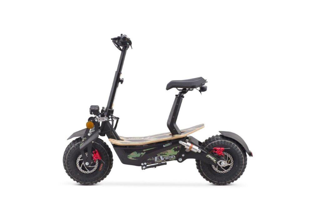 Nitro scooters Monster 2000 Ultra Army zelená ELEKTROKOLA ZLÍN