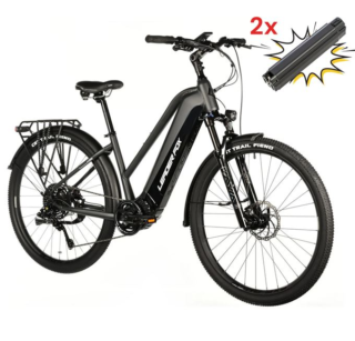 E-BIKE 28" BARNET LADY 18"-1, GREY MATT (M510)