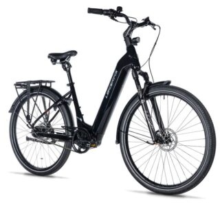 E-BIKE 28" TERTIUM CITY 20"-1, BLACK SHINY (M420/NEXUS 8, BELT)