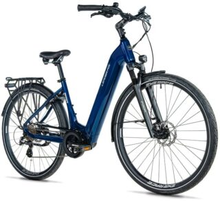 E-BIKE 28" SAGA CITY 20"-2, DARK BLUE SHINY (MODEST)