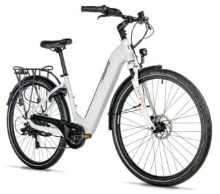E-BIKE 28" INDUKTORA 20"-2, WHITE (rear motor)