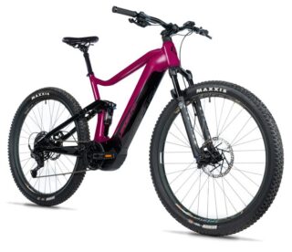E-BIKE ARRAN FULL SUSP. 27,5", 19,5"-2, VIOLET SHINY (PANASONIC)