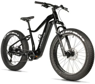 E-BIKE 26" BRAGA,FAT BIKE,20"-2, BLACK SHINY (M510)